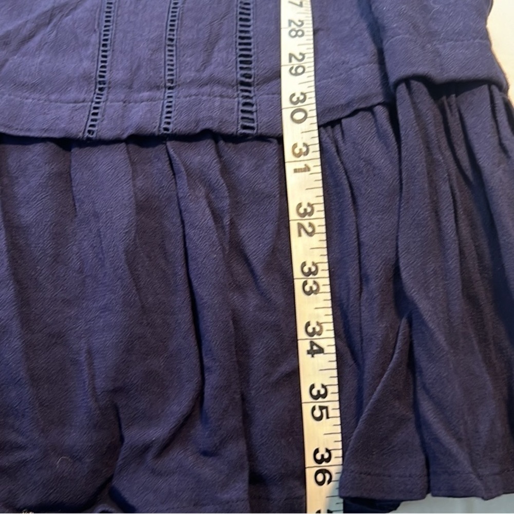 ⭐️Haani, Navy Casual Dress, Tasseled,Completely Lined, Excellent Condition, PXL - Picture 9 of 9